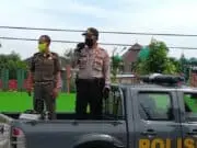 Jelang Pelaksanaan New Normal Polsek Curug Gencar Sosialisasi Protokol Kesehatan