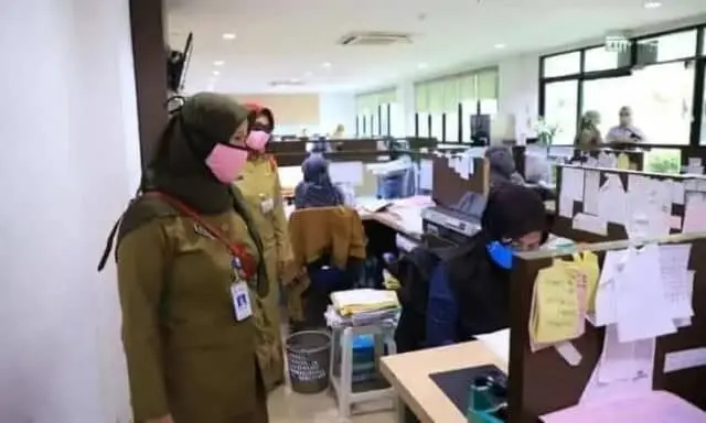 Pastikan PSBB Kota Tangerang Dipatuhi, Disnaker Sidak Industri Pastikan PSBB Kota Tangerang Dipatuhi, Disnaker Sidak Industri