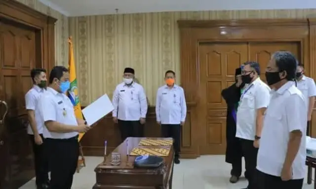 29 PNS Kota Tangerang Dilantik Secara Virtual 29 PNS Kota Tangerang Dilantik Secara Virtual