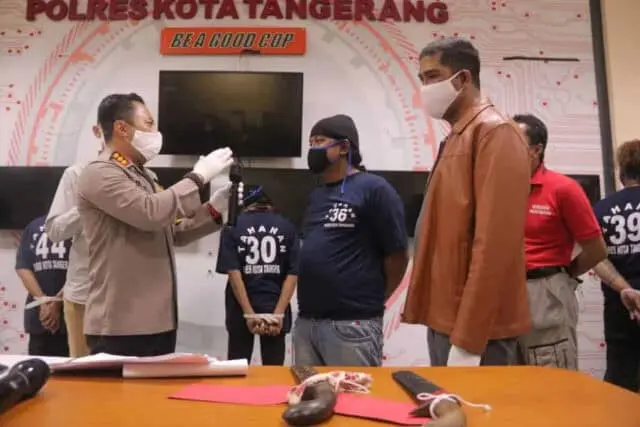Akhir Ormas Berselisih di Tangerang, 10 Orang Jadi Tersangka Akhir Ormas Berselisih di Tangerang, 10 Orang Jadi Tersangka