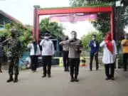 Sosialisasi New Normal, Kapolresta Tangerang Sambang Relawan Desa Sosialisasi New Normal, Kapolresta Tangerang Sambang Relawan Desa