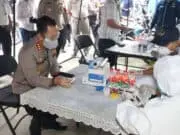 Ratusan Anggota Polresta Tangerang di Rapid Test Ratusan Anggota Polresta Tangerang di Rapid Test