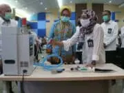 Airin Terima Bantuan Alat Penanganan Covid-19 dari BPPT
