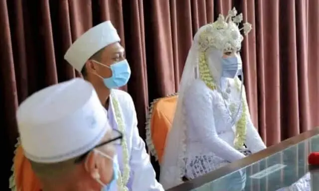 Masa Pandemi, Pengantin Harus Patuhi Protokol Kesehatan Masa Pandemi, Pengantin Harus Patuhi Protokol Kesehatan