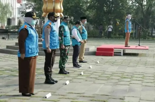 Jelang New Normal, Forkopimda Lakukan Apel Kesiapsiagaan dan Pengecekan Jelang New Normal, Forkopimda Lakukan Apel Kesiapsiagaan dan Pengecekan