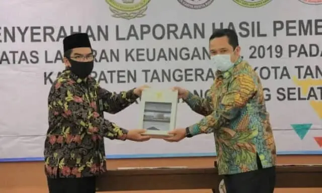 Kali ke- 13, Pemkot Tangerang Raih Opini WTP Dari BPK RI
