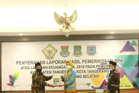 Tangsel Raih WTP Ke-delapan Kalinya