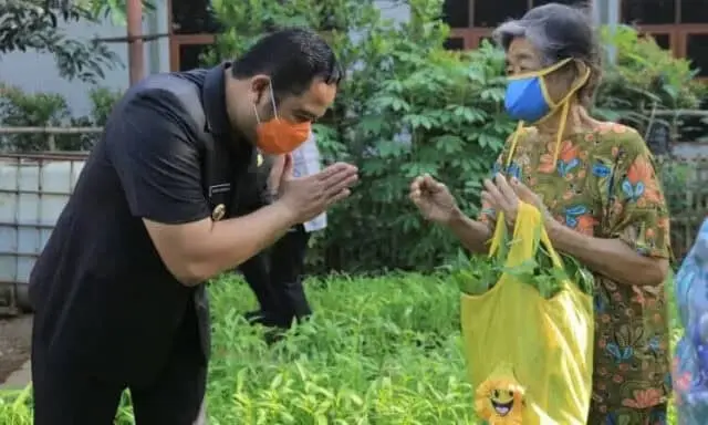 Lahan Kantor Jadi Kebun, DLH Kota Tangerang Bagikan Hasil Panen Lahan Kantor Jadi Kebun, DLH Kota Tangerang Bagikan Hasil Panen