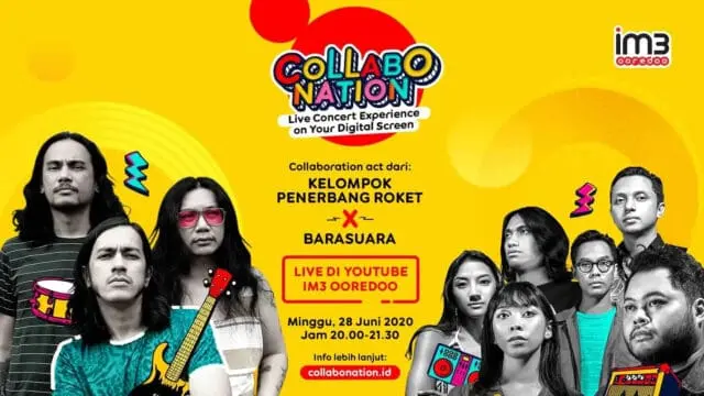 Konser Tanpa Penonton, KPR dan Barasuara Siap Membara di Konser Collabonation Konser Tanpa Penonton, KPR dan Barasuara Siap Membara di Konser Collabonation