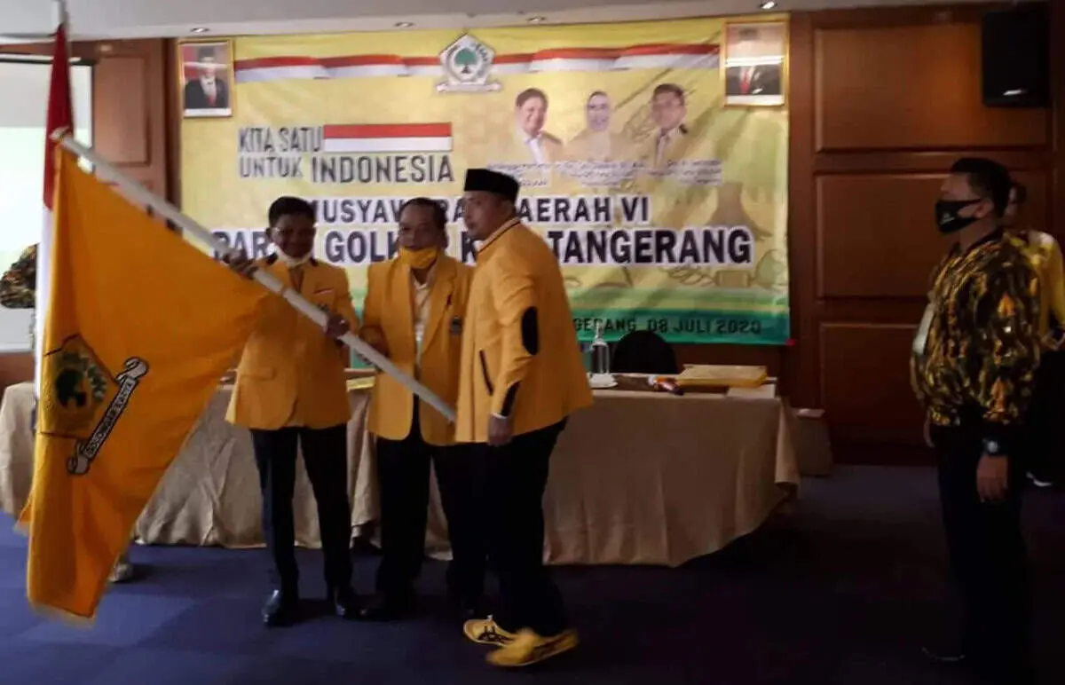 Secara Aklamasi, Sachrudin Kembali Pimpin Partai Golkar Kota Tangerang Secara Aklamasi, Sachrudin Kembali Pimpin Partai Golkar Kota Tangerang
