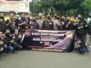 HUT Bhayangkara ke- 74, Biker's Kota Tangerang Kunjungi Kantor Polisi