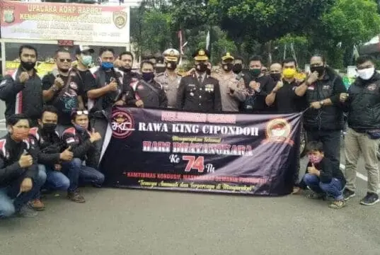 HUT Bhayangkara ke- 74, Biker’s Kota Tangerang Kunjungi Kantor Polisi HUT Bhayangkara ke- 74, Biker's Kota Tangerang Kunjungi Kantor Polisi