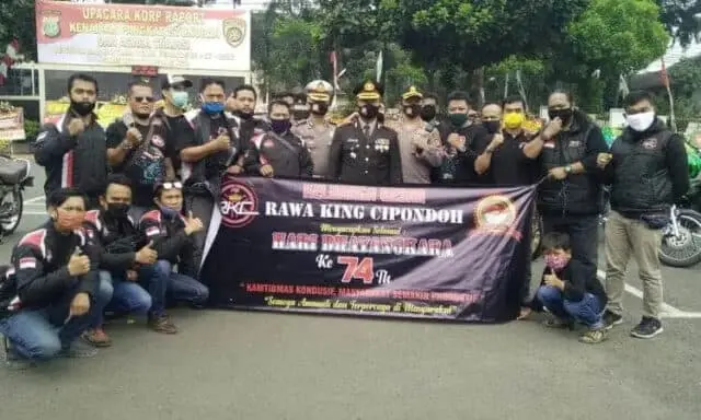 HUT Bhayangkara ke- 74, Biker's Kota Tangerang Kunjungi Kantor Polisi HUT Bhayangkara ke- 74, Biker's Kota Tangerang Kunjungi Kantor Polisi