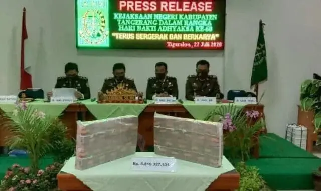HBA ke-60 Kajari Kabupaten Tangerang Selamatkan 5,8 Milyar Dari Berbagai Bidang HBA ke-60 Kajari Kabupaten Tangerang Selamatkan 5,8 Milyar Dari Berbagai Bidang