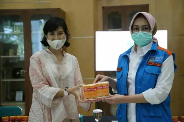 Pemkot Tangsel Terima Bantuan Obat Batuk dari PT Mecosin Pemkot Tangsel Terima Bantuan Obat Batuk dari PT Mecosin