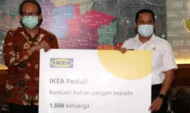 Untuk Masyarakat Kota Tangerang, IKEA Serahkan 1.500 Paket Sembako ke Wali Kota Untuk Masyarakat Kota Tangerang, IKEA Serahkan 1.500 Paket Sembako ke Wali Kota