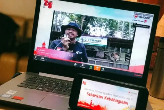 Telkomsel Salurkan Hewan Kurban Kepada 43.000 Penerima Manfaat