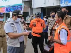 Bina Wilayah Pantau Masyarakat Terapkan Protokol Kesehatan di Kota Tangerang