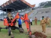 Pengerjaan Rehabilitasi Stadion Benteng Kota Tangerang Dikebut Pengerjaan Rehabilitasi Stadion Benteng Kota Tangerang Dikebut