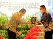 di Pelantikan BPC HIPMI Kota Tangerang, Arief Harapkan Sinergitas Baik Terjalin Pelantikan BPC HIPMI Kota Tangerang, Arief Harapkan Sinergitas Baik Terjalin