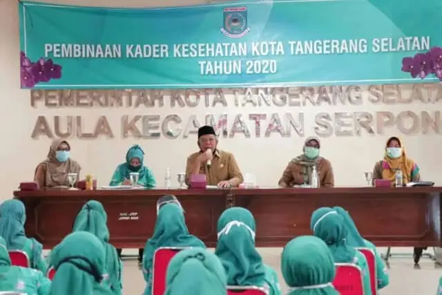 Wakil Walikota Tangsel Lakukan Pembinaan terhadap Kader Kesehatan Wakil Walikota Tangsel Lakukan Pembinaan terhadap Kader Kesehatan