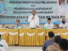 Benyamin Davnie Ajak RT RW Cegah Penularan Covid-19 Benyamin Davnie Ajak RT RW Cegah Penularan Covid-19