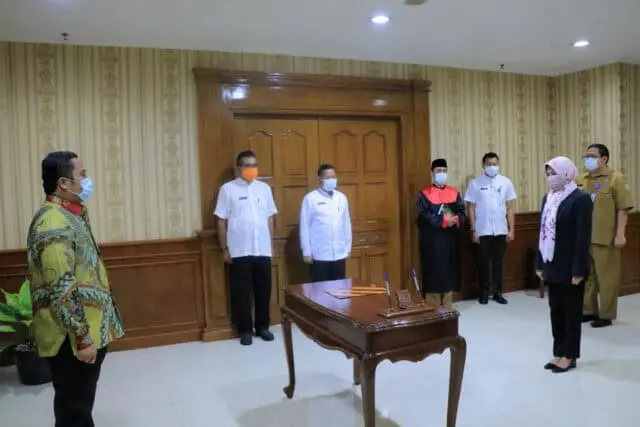 Dirut PD Pasar Kota Tangerang Dilantik Secara Virtual Dirut PD Pasar Kota Tangerang Dilantik Secara Virtual