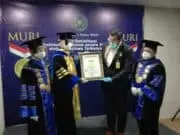 Kampanye Prokes Covid-19 Terbanyak, UMT Raih Rekor MURI Kampanye Prokes Covid-19 Terbanyak, UMT Raih Rekor MURI