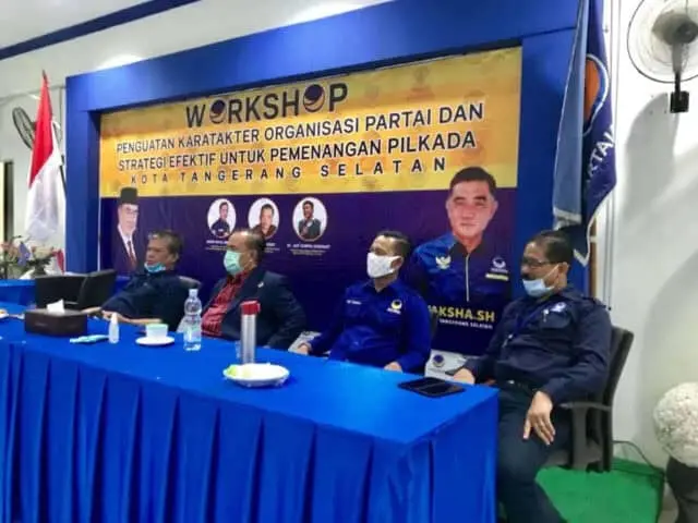 Pengurus DPD NasDem Tangsel Diberikan Pembekalan Workshop Pengurus DPD NasDem Tangsel Diberikan Pembekalan Workshop