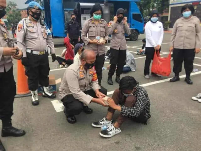 Tidak Tahu Tujuan Aksi Demo Omnibus Law, 117 Pelajar diamankan Polisi Tidak Tahu Tujuan Aksi Demo Omnibus Law, 117 Pelajar diamankan Polisi