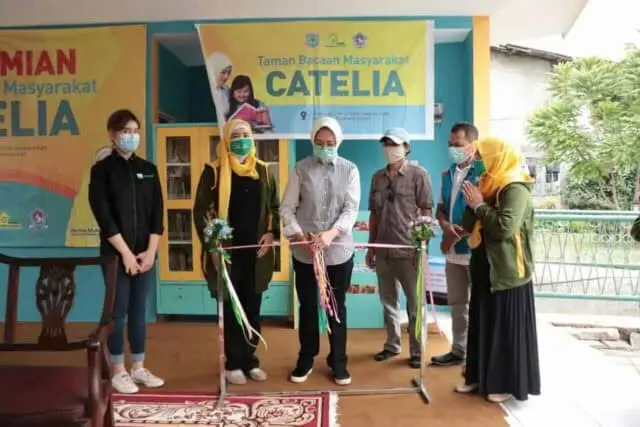 Tingkatkan Budaya Literasi, Airin Resmikan TBM Catelia Tingkatkan Budaya Literasi, Airin Resmikan TBM Catelia