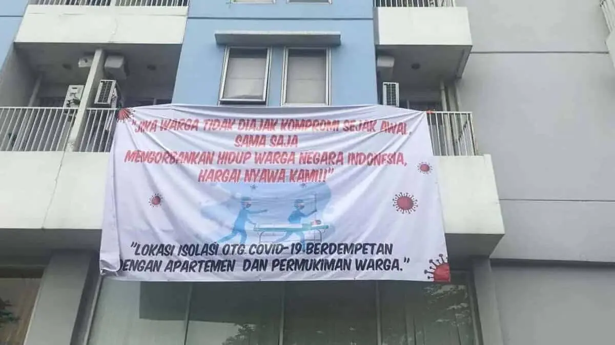 Warga Tolak Hotel Kyriad Sebagai Tempat Pasien OTG Covid-19