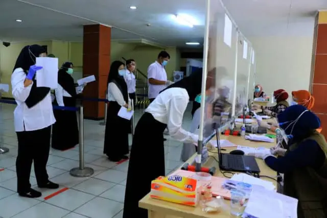 Pelaksanaan SKB CPNS Kota Tangerang Ikuti Protokol Kesehatan Pelaksanaan SKB CPNS Kota Tangerang Ikuti Protokol Kesehatan