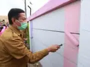 25.000 Liter Cat Percantik Kampung Rumah Kita di Tanah Tinggi 25.000 Liter Cat Percantik Kampung Rumah Kita di Tanah Tinggi