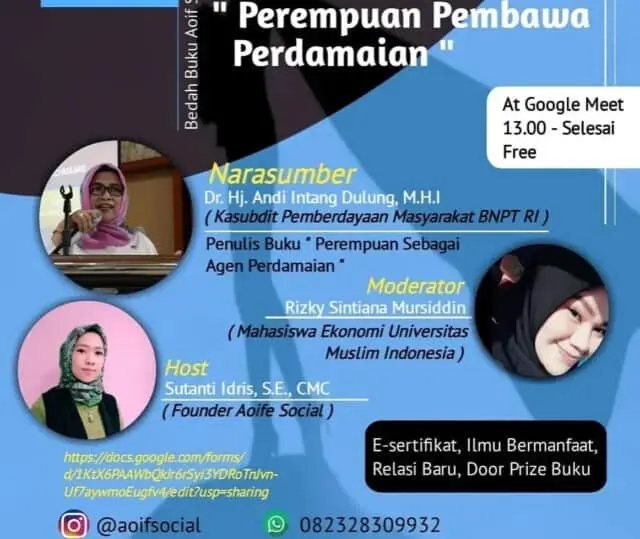 Aoife Social Gelar Kegiatan Perdana dengan Bedah Buku Aoife Social Gelar Kegiatan Perdana dengan Bedah Buku