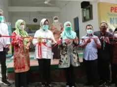 Airin Resmikan TBM Nirwana di Pisangan
