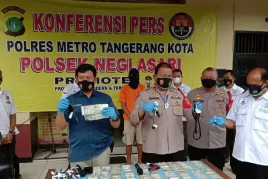 Polisi Sita Puluhan Motor Hasil Penipuan dan Penggelapan di Neglasari