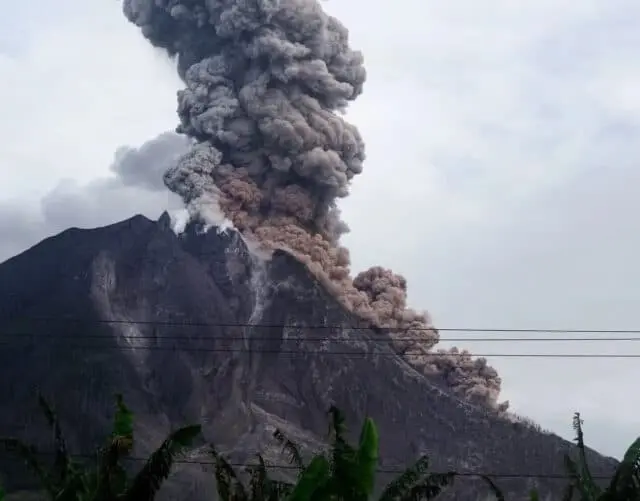 Kondisi Gunung Sinabung Saat Ini