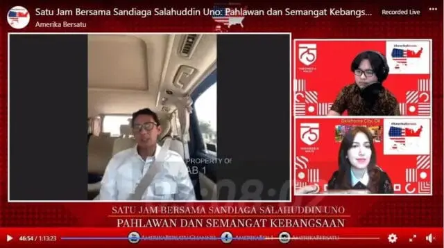 Ormas Amerika Bersatu (AB1) Adakan Silaturahmi Bersama Sandiaga Salahuddin Uno