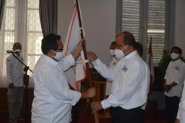 Lesman Bangun Jabat Ketua, Pengurus SMSI Banten Dikukuhkan Lesman Bangun Jabat Ketua, Pengurus SMSI Banten Dikukuhkan