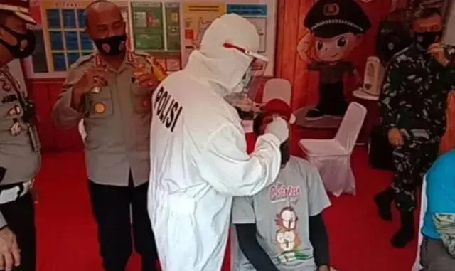 Cegah Covid-19, Polisi Lakukan Rapid Test Antigen Gratis di Rest Area Tol Jakarta-Tangerang Cegah Covid-19, Polisi Lakukan Rapid Test Antigen Gratis di Rest Area Tol Jakarta-Tangerang
