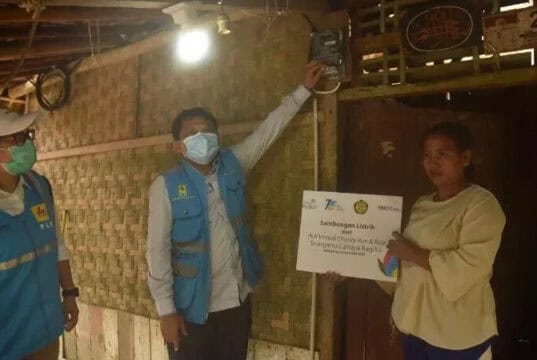 689 Warga Banten Dapat Listrik Gratis dari PLN Peduli
