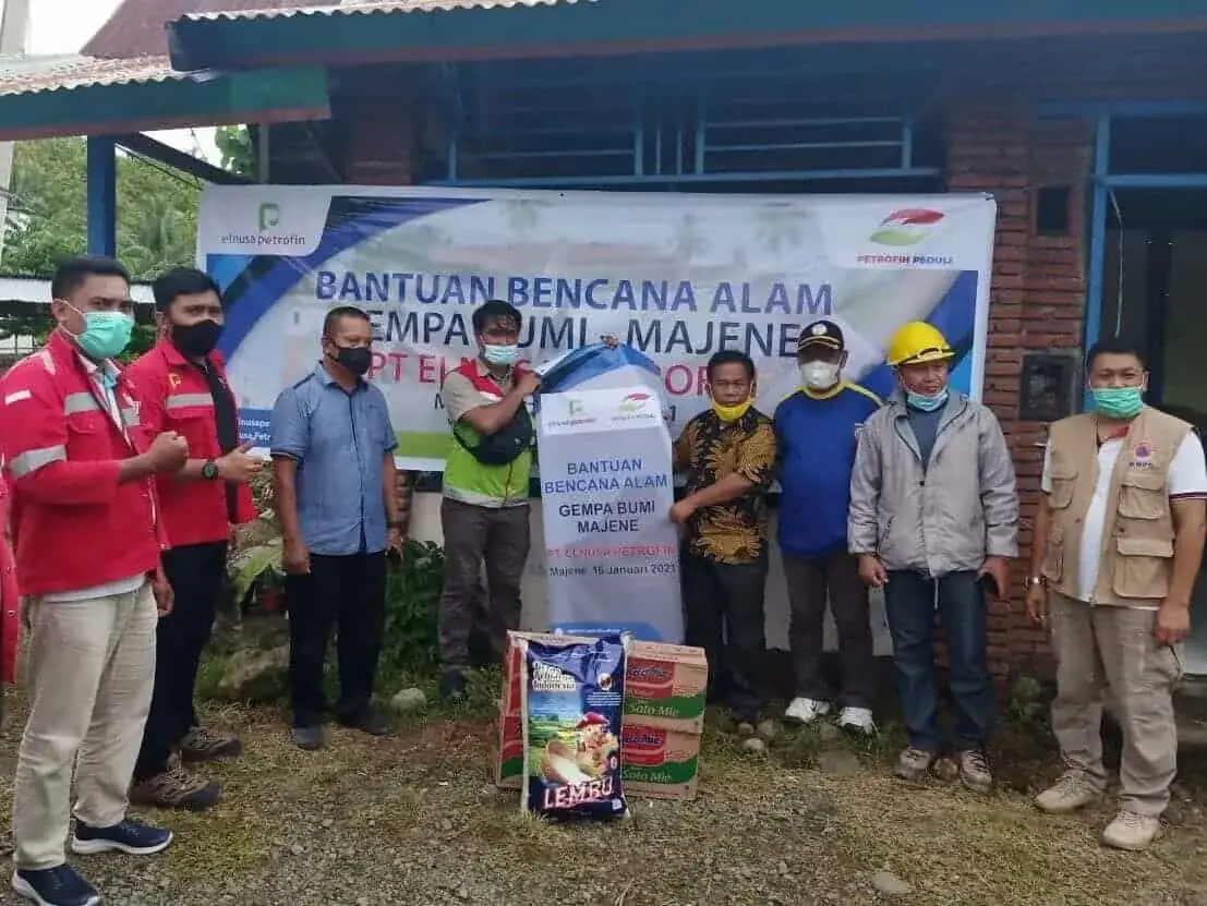 Gempa Majene, Elnusa Petrofin Tetap Distribusikan BBM Gempa Majene, Elnusa Petrofin Tetap Distribusikan BBM
