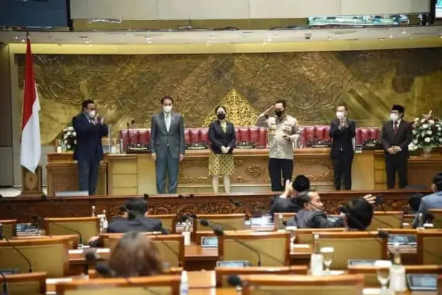 DPR Setujui, Komjen Listyo Sigit Sebagai Kapolri DPR Setujui, Komjen Listyo Sigit Sebagai Kapolri