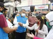 Sidak di Pasar, 90 Persen Warga Tangsel Tertib Gunakan Masker Sidak di Pasar, 90 Persen Warga Tangsel Tertib Gunakan Masker