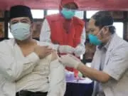 Wali Kota Tangerang Vaksin Sinovac ke- Dua, Sachrudin Vaksinasi Pertama Wali Kota Tangerang Vaksin Sinovac ke- Dua, Sachrudin Vaksinasi Pertama