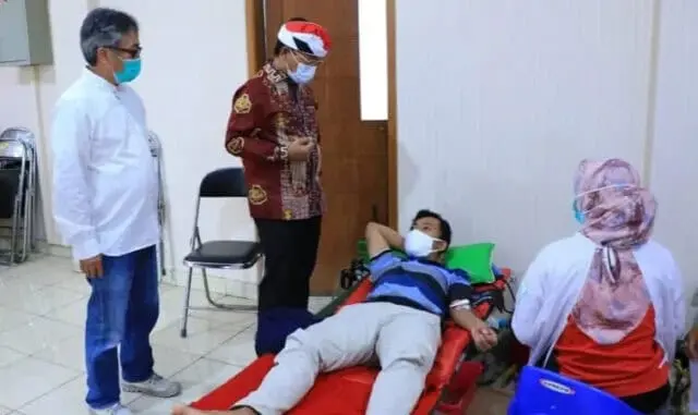 Donor Darah di Sangiang Jaya, Wakil Walikota Tangerang: Jadikan Ini Contoh Donor Darah di Sangiang Jaya, Wakil Walikota Tangerang: Jadikan Ini Contoh