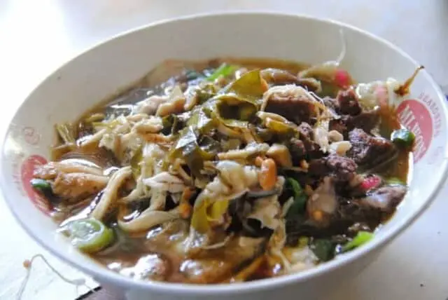 Soto So Bojong Soto Khas Purbalingga Campuran Daun So