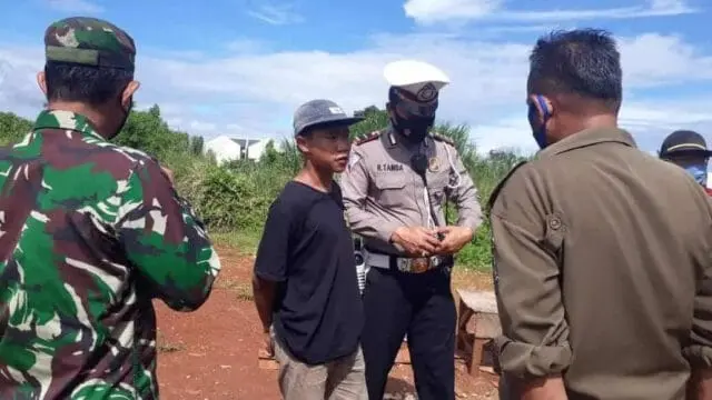 Cegah Penularan Covid-19, Polsek Pagedangan Gerakan Budaya Bermasker Cegah Penularan Covid-19, Polsek Pagedangan Gerakan Budaya Bermasker
