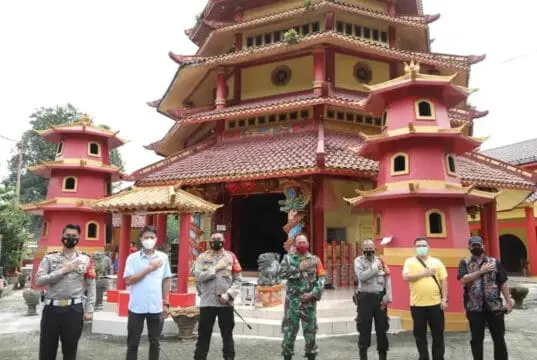 Imlek 2021, Kapolresta Tangerang Cek Pengamanan dan Prokes di Vihara Caga Sasana Imlek 2021, Kapolresta Tangerang Cek Pengamanan dan Prokes di Vibara Caga Sasana